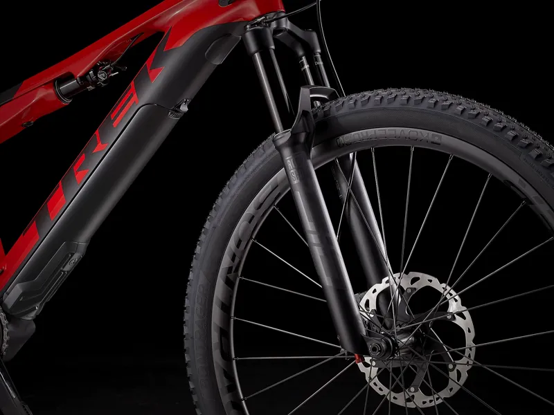 2022 Trek E-Caliber 9.8 XT Electric Mountain Bike Red and Black-4